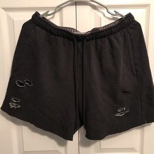 Destressed Puma Shorts